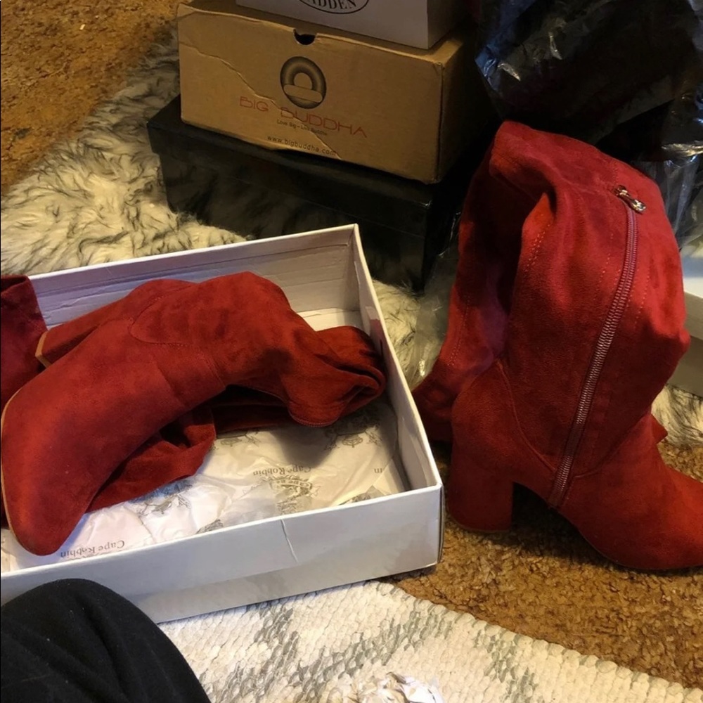 over the knee high boots size 6